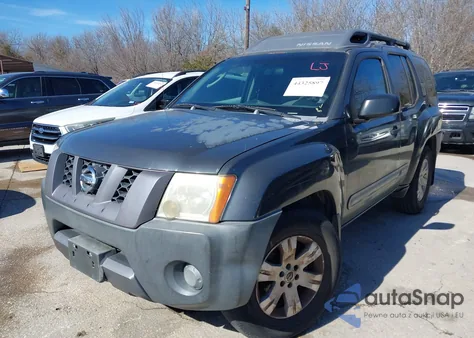 2006 Nissan Xterra S из США, поврежденный, VIN 5N1AN08U16C517095